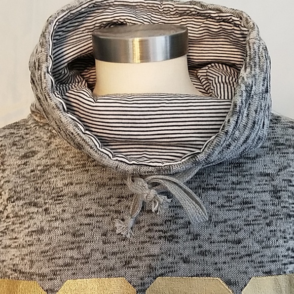 🆕️ BOSS Marble Cowl Neck Sweatshirt - Picture 4 of 6